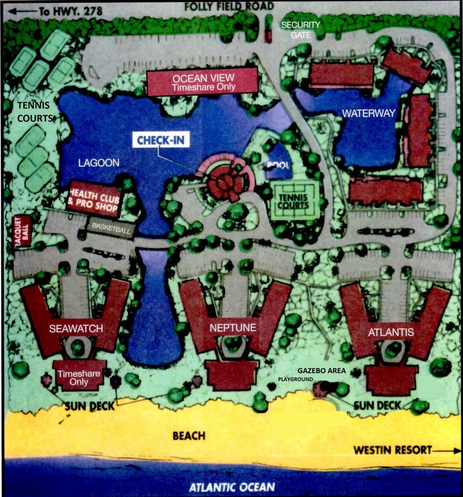 Map of Property – Island Club of Hilton Head